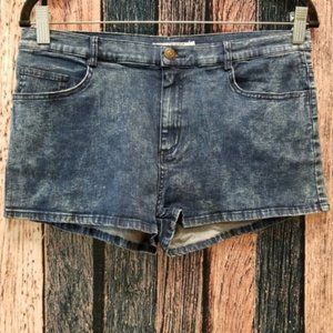 Mebon by Machine Jeans Mid-Rise Shorts